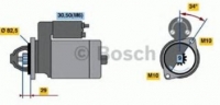 Стартер TDI Вито W638