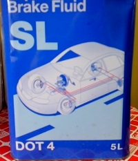 Тормозная жидкость 5л. DOT4