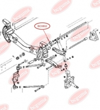 Втулка торсиона передней подвески Iveco Daily II (d=31)