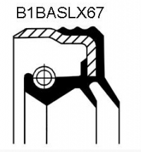 Сальник передней ступицы, DB208-416 (88x105x10 11.5) наружний 4X4
