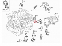 Датчик коленвала, CDI  OM611-612-646