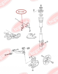 Подушка переднего стабилизатора MB Sprinter/VW Crafter (d=23)