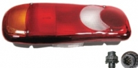 Фонарь задний Premium I - Midlum (2000-2005) - XF с центральной фишкой (разъемом) AMP и подсветкой номера