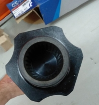 Полуось правая передняя, привод VW T5/T6 2.0 BiTDI 4motion 03- (26x38х615)