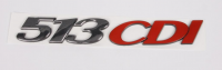 Надпись "513CDI" (для задней двери)
