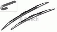 Щетки дворников, 530mm L+R комплект (с ветровиком)