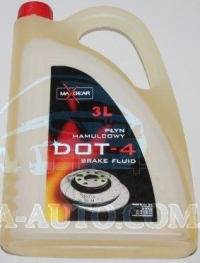 Тормозная жидкость 3л. DOT4