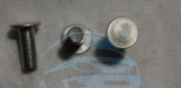 Заклепки задних накладок DB609-711 (6x15mm)