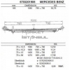 3-й лист рессоры задней 609-711 4.3t
